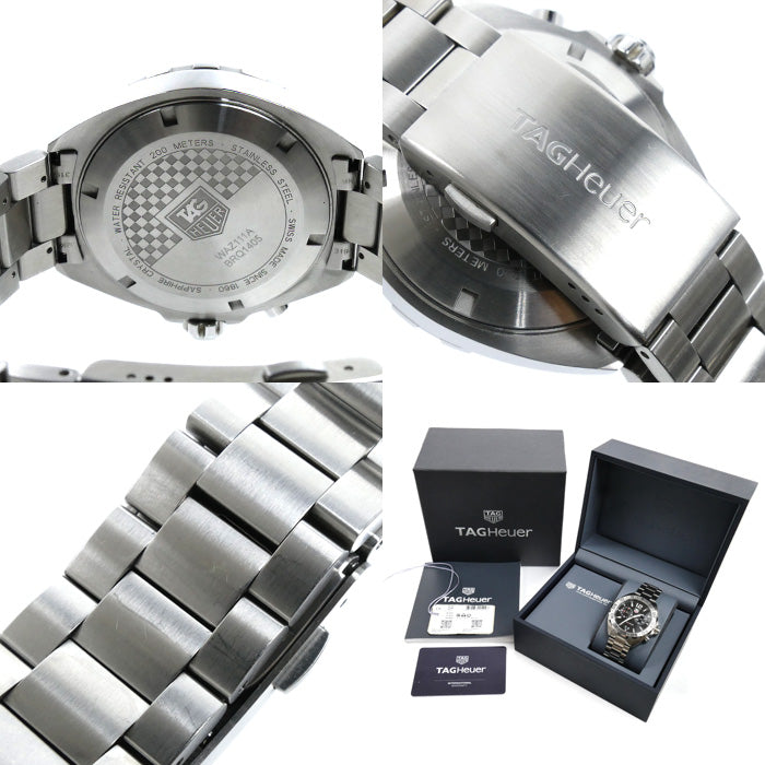 TAG HEUER タグホイヤー フォーミュラ1 デイト 腕時計 電池式 WAZ111A.BA0875 アラーム メンズ【中古】【美品】