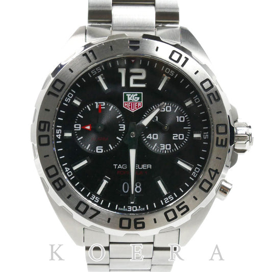 TAG HEUER タグホイヤー フォーミュラ1 デイト 腕時計 電池式 WAZ111A.BA0875 アラーム メンズ【中古】【美品】