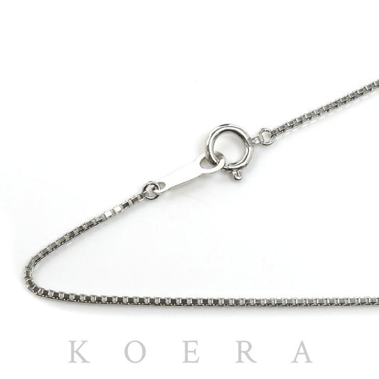 Pt850プラチナ ネックレス ベネチアン 4.0g 40cm レディース【中古】