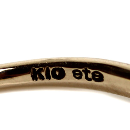 ete エテ K10PG ピンクゴールド リング・指輪 13号 1.2g レディース【中古】