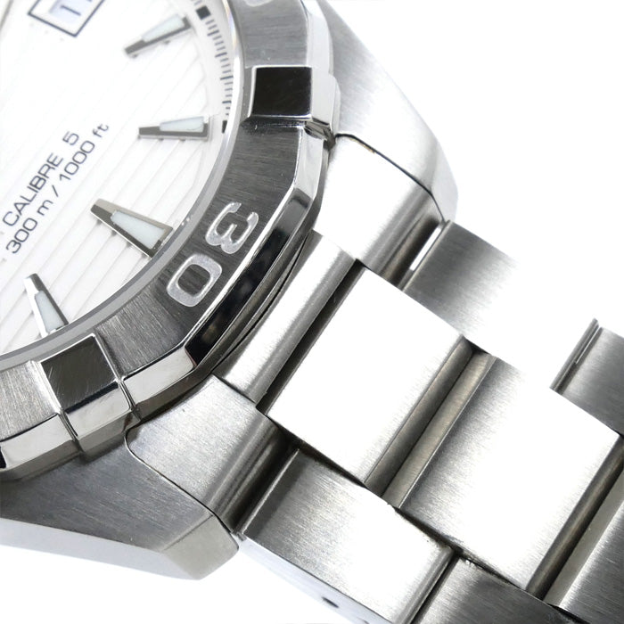 TAG HEUER タグホイヤー アクアレーサー キャリバー5 腕時計 自動巻き WAY2111.BA0928 メンズ【中古】【美品】