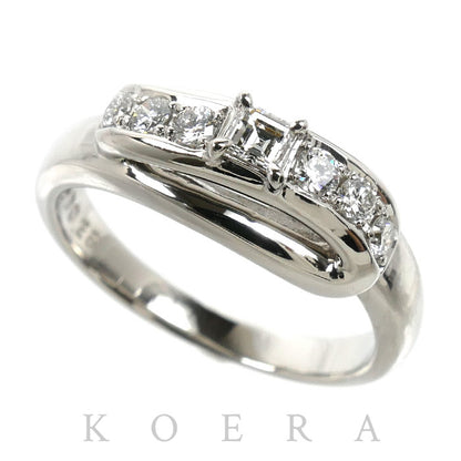 POLA ポーラ Pt900プラチナ リング・指輪 ダイヤモンド0.28ct 12号 7.1g レディース【中古】【美品】