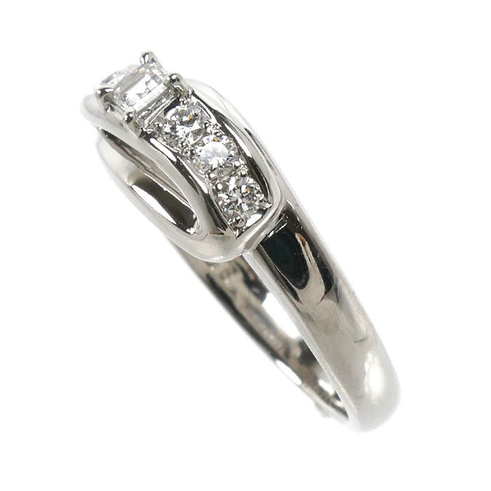 POLA ポーラ Pt900プラチナ リング・指輪 ダイヤモンド0.28ct 12号 7.1g レディース【中古】【美品】