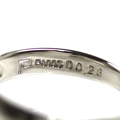 POLA ポーラ Pt900プラチナ リング・指輪 ダイヤモンド0.28ct 12号 7.1g レディース【中古】【美品】