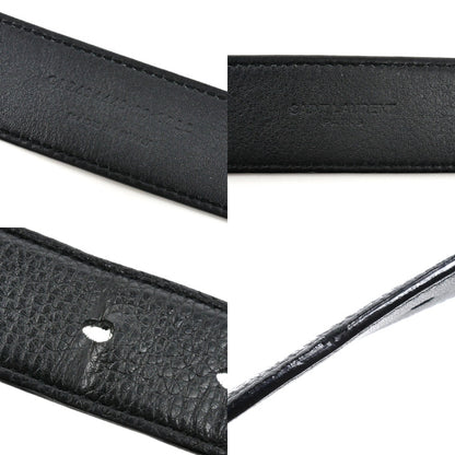 SAINT LAURENT サンローラン カサンドラ ベルト ブラック 634440BRM0E1000 メンズ【中古】