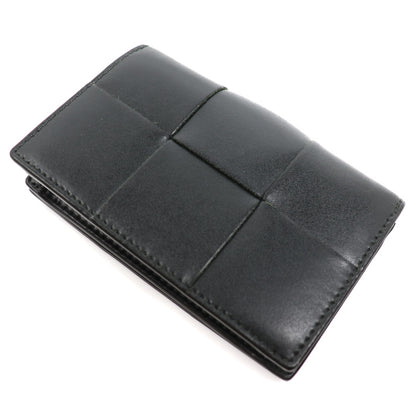 BOTTEGAVENETA ボッテガヴェネタ カセット ビジネス カードケース ダークグリーン/オレンジ 814653 V5FD1 2080 IC メンズ【中古】