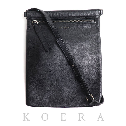 SAINT LAURENT サンローラン ショルダーバッグ ブラック 581697 1GE0E 1000 ユニセックス【中古】