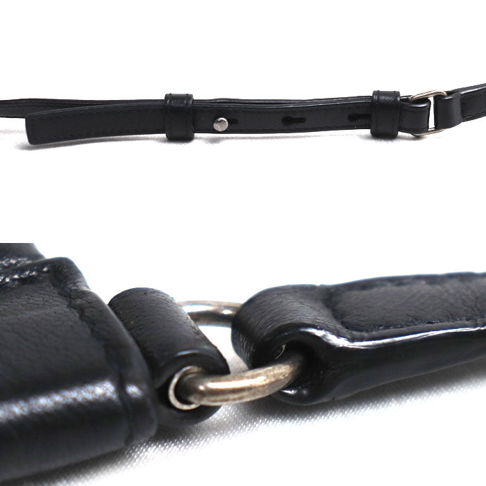 SAINT LAURENT サンローラン ショルダーバッグ ブラック 581697 1GE0E 1000 ユニセックス【中古】