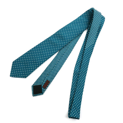 HERMES エルメス H NEDOR TWILLBI ネクタイ グリーン 339352T メンズ【中古】