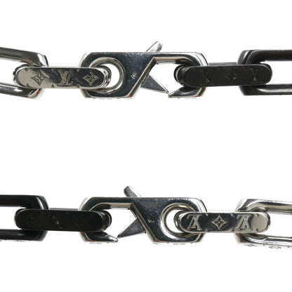 LOUIS VUITTON ルイ・ヴィトン メタル コリエ モノグラム チェーン ネックレス MP3142 LE0261 96g 53cm メンズ【中古】
