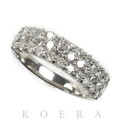 Pt900プラチナ リング・指輪 ダイヤモンド1.00ct 12号 3.8g レディース【中古】