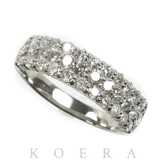 Pt900プラチナ リング・指輪 ダイヤモンド1.00ct 12号 3.8g レディース【中古】