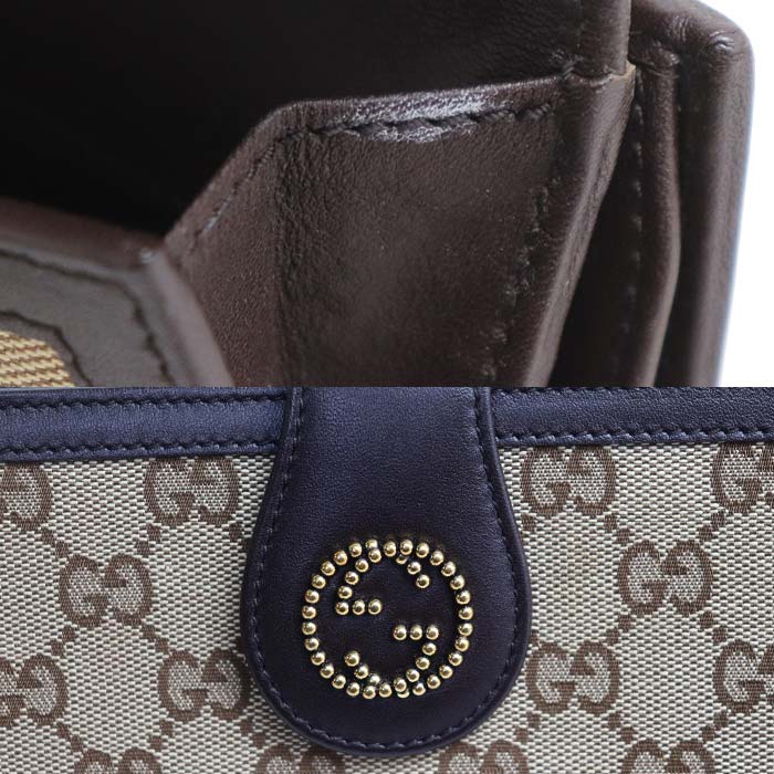 GUCCI グッチ インターロッキングG 長財布 ベージュ 269970 レディース【中古】