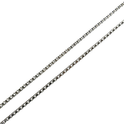 Pt900/850 クロス ネックレス ベネチアン ダイヤモンド1.00ct 6.2g 40cm レディース【中古】