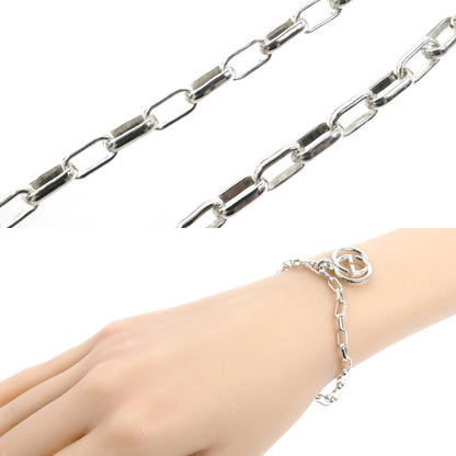 GUCCI グッチ シルバー925 インターロッキングG ブレスレット 295711 
21 12.4g メンズ【中古】