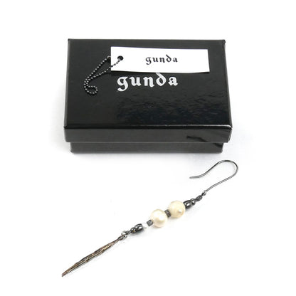 gunda ガンダ メタル MILKYWAY シングルピアス ピアス ユニセックス【中古】