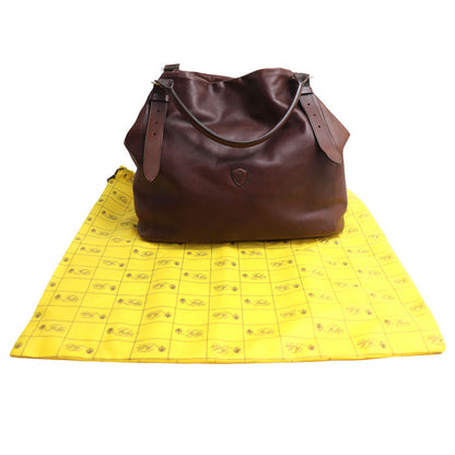 Felisi フェリージ トートバッグ ブラウン 17/60/NK+DS メンズ【中古】【美品】