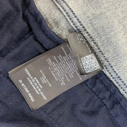 G-STAR ジースター デニムジャケット ブルー D14766 M VODAN-R DC 3D SLIM JACKET メンズ【中古】