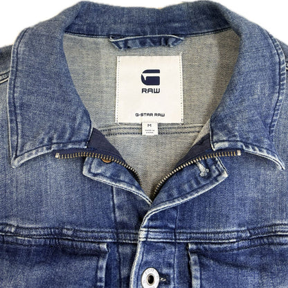 G-STAR ジースター デニムジャケット ブルー D14766 M VODAN-R DC 3D SLIM JACKET メンズ【中古】