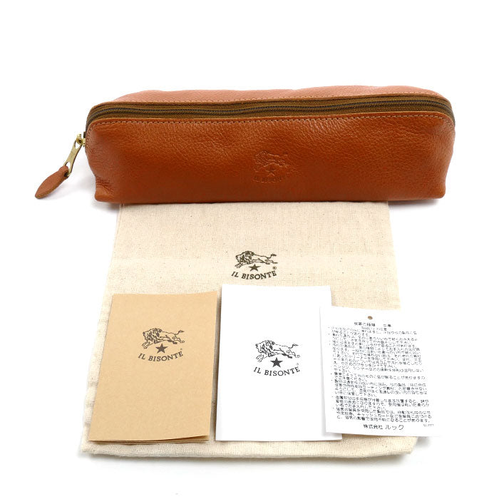IL BISONTE イルビゾンテ ペンケース ヤキヌメ 5452305190 ユニセックス【中古】【美品】
