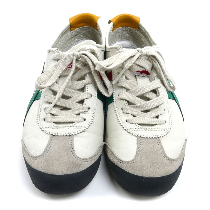ONITSUKA TIGER オニツカタイガー メキシコ66 スニーカー BIRCH/GREEN 1183C102 25cm メンズ【中古】