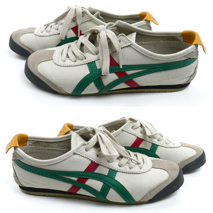 ONITSUKA TIGER オニツカタイガー メキシコ66 スニーカー BIRCH/GREEN 1183C102 25cm メンズ【中古】