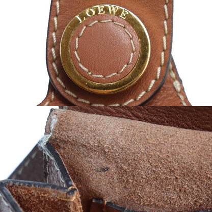 LOEWE ロエベ ショルダーバッグ ブラウン レディース【中古】