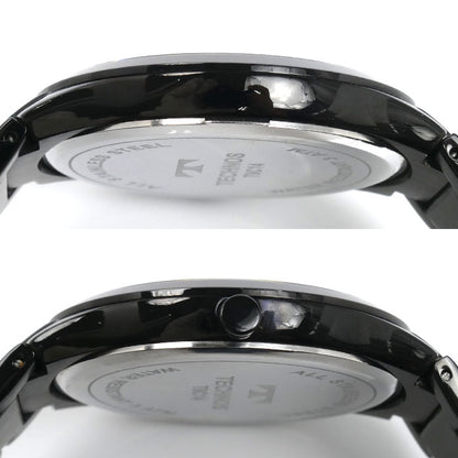 TECHNOS テクノス 腕時計 電池式 ブラック T9C14BB メンズ【中古】