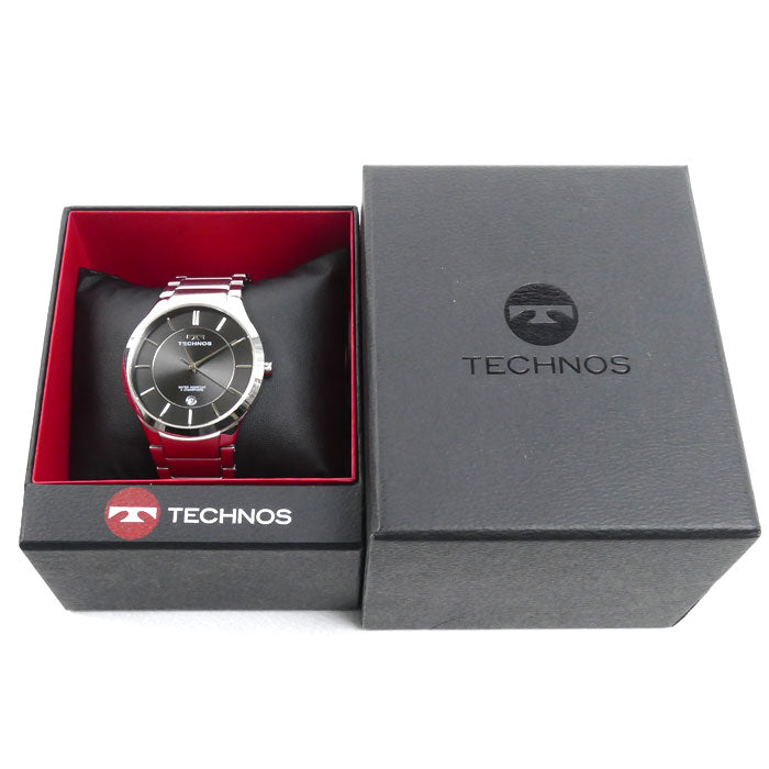 TECHNOS テクノス 腕時計 電池式 T9C14SB メンズ【中古】