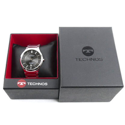 TECHNOS テクノス 腕時計 電池式 T9C14SB メンズ【中古】