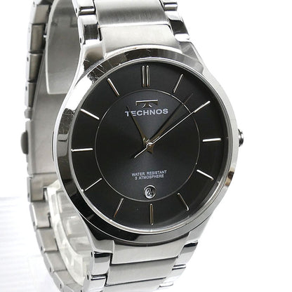 TECHNOS テクノス 腕時計 電池式 T9C14SB メンズ【中古】