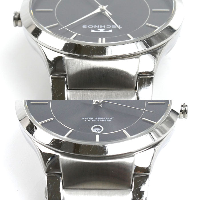 TECHNOS テクノス 腕時計 電池式 T9C14SB メンズ【中古】