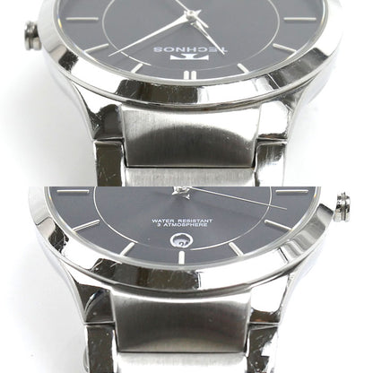 TECHNOS テクノス 腕時計 電池式 T9C14SB メンズ【中古】