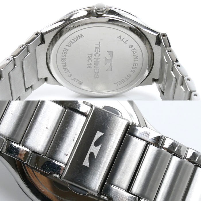 TECHNOS テクノス 腕時計 電池式 T9C14SB メンズ【中古】