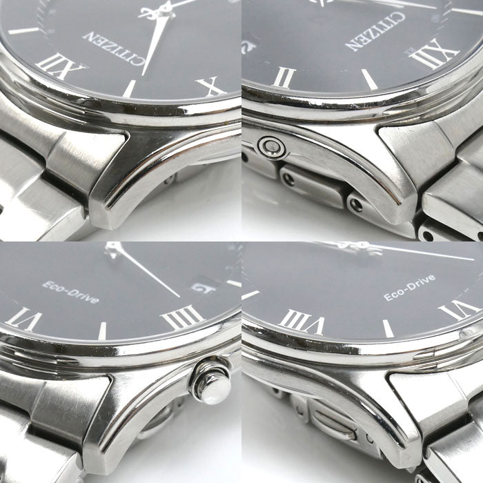 CITIZEN シチズン シチズン コレクション エコドライブ 腕時計 ソーラー AS1060-54E/H415-S112907 電波 メンズ【中古】【美品】