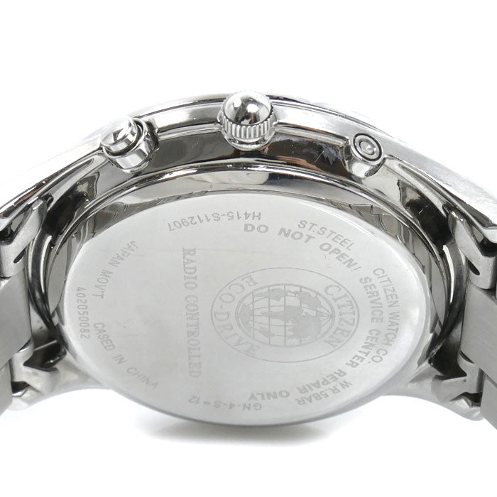 CITIZEN シチズン シチズン コレクション エコドライブ 腕時計 ソーラー AS1060-54E/H415-S112907 電波 メンズ【中古】【美品】