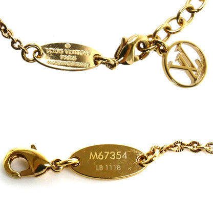 LOUIS VUITTON ルイ・ヴィトン メタル コリエ メダル ミニ ウィンザー ブレスレット M67354 LB1118 18.5cm レディース【中古】