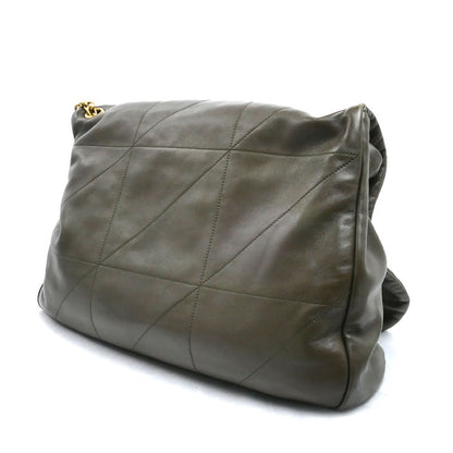 SAINT LAURENT サンローラン ジェイミー 4.3 ラージ ショルダーバッグ カーキ 742431 レディース【中古】