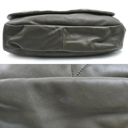 SAINT LAURENT サンローラン ジェイミー 4.3 ラージ ショルダーバッグ カーキ 742431 レディース【中古】