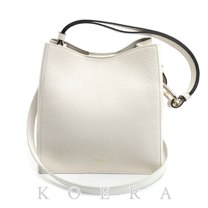 Furla フルラ ヌヴォラ 2Wayショルダーバッグ ホワイト WB01373 レディース【中古】