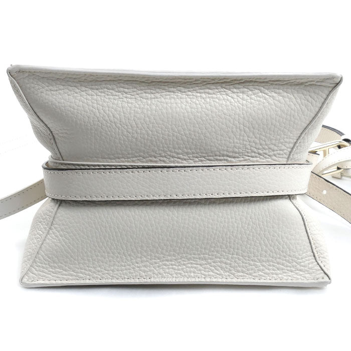 Furla フルラ ヌヴォラ 2Wayショルダーバッグ ホワイト WB01373 レディース【中古】