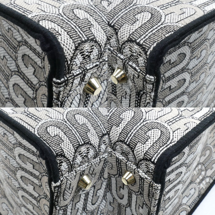 Furla フルラ オポチュニティ ラージ トートバッグ グレー系 WB00255 レディース【中古】【美品】