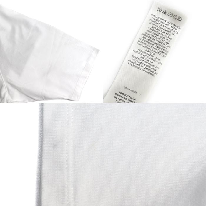 Rick Owens リックオウエンス オーバーサイズT 半袖Ｔシャツ ホワイト RU19S2282-BA M メンズ【中古】