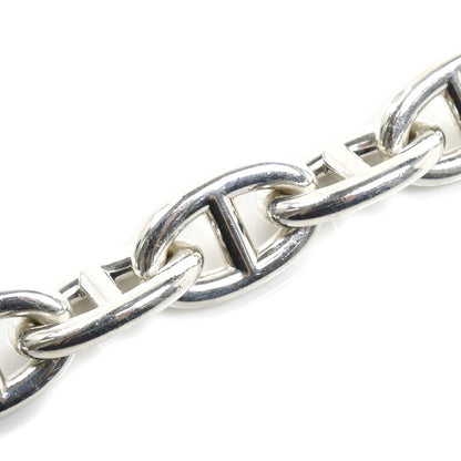 HERMES エルメス シルバー925 シェーヌダンクルGM ブレスレット 110.5g 12コマ メンズ【中古】