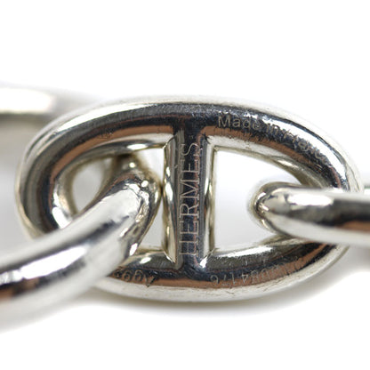 HERMES エルメス シルバー925 シェーヌダンクルGM ブレスレット 110.5g 12コマ メンズ【中古】