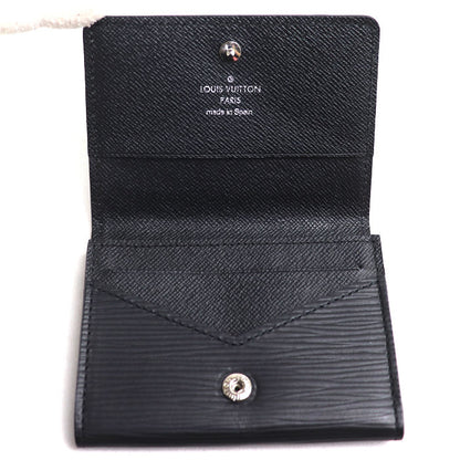 LOUIS VUITTON ルイ・ヴィトン アンヴェロップ カルト ドゥ ヴィジェット カードケース ブラック M56582 CA2117 ユニセックス【中古】