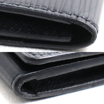 LOUIS VUITTON ルイ・ヴィトン アンヴェロップ カルト ドゥ ヴィジェット カードケース ブラック M56582 CA2117 ユニセックス【中古】