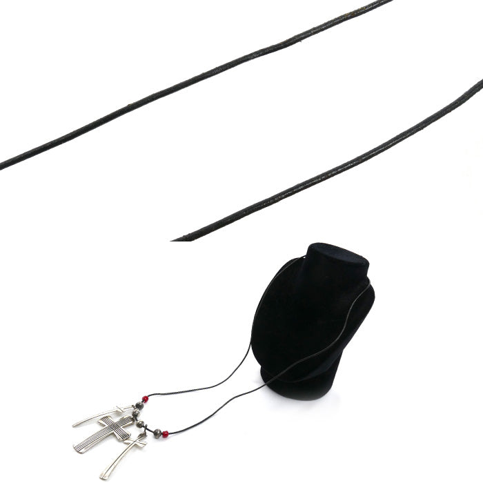 Cippy Crazy Horse シッピークレイジーホース 鍛造銀 トリプルクロス ネックレス SNECCH250603 64.0g 90cm メンズ【中古】