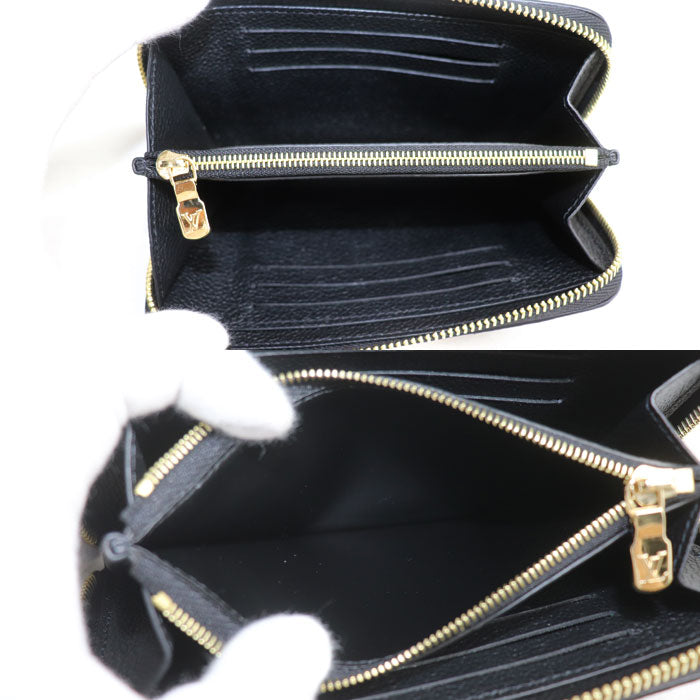 LOUIS VUITTON ルイ・ヴィトン マーゴット ウォレット 長財布 ラウンドファスナー ラウンドファスナー ミニ財布 アンプラント M12425 ICチップ レディース【中古】【美品】