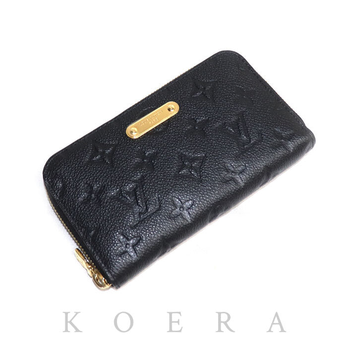 LOUIS VUITTON ルイ・ヴィトン マーゴット ウォレット 長財布 ラウンドファスナー ラウンドファスナー ミニ財布 アンプラント M12425 ICチップ レディース【中古】【美品】